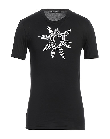 DOLCE&GABBANA T-shirt Black 100% Cotton