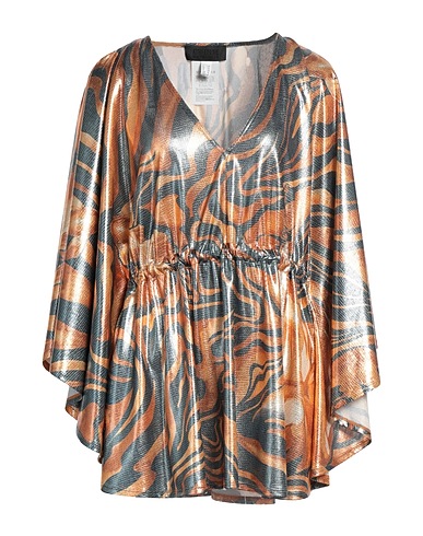 ALBERTA FERRETTI Top Rust 94% Polyester, 6% Elastane
