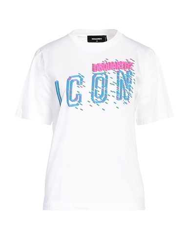 DSQUARED2 T-shirt Bianco 100% Cotone