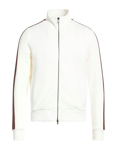 BALLANTYNE Felpa Bianco 100% Cotone