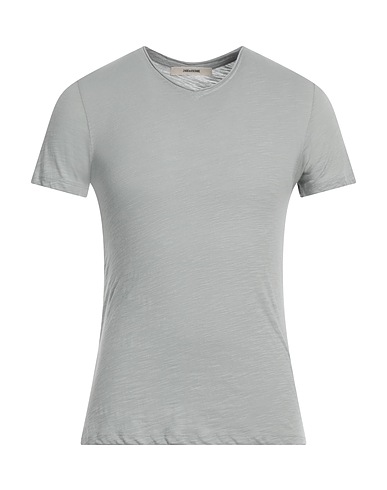 ZADIG&VOLTAIRE Basic T-Shirt Salbeigrün 100% Baumwolle