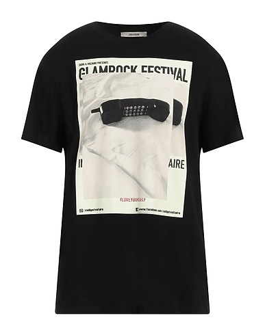 ZADIG&VOLTAIRE T-shirt Black 100% Cotton