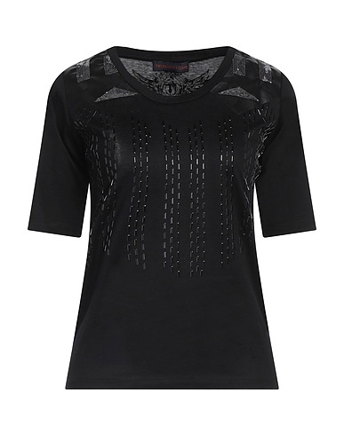 TRUSSARDI JEANS T-shirt Black 100% Cotton