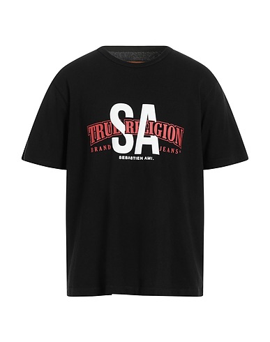 TRUE RELIGION T-shirt Black 100% Cotton