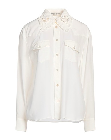 ALESSANDRA RICH Silk shirts & blouses Ivory 100% Silk