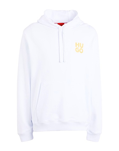 HUGO Hooded sweatshirt White 100% Cotton