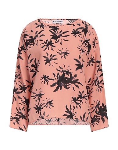 ATTIC AND BARN Top Blush 68% Viscose, 32% Silk