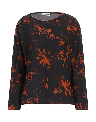 ATTIC AND BARN Top 68% Viscose, 32% Silk