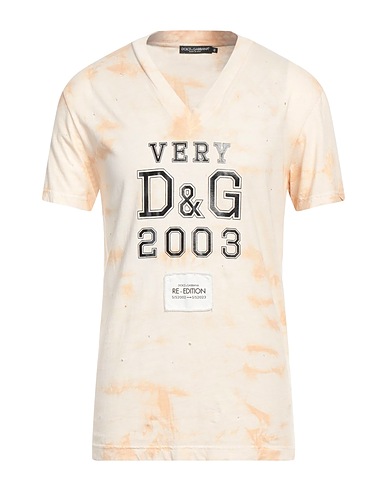 DOLCE&GABBANA T-shirt Beige 100% Cotton