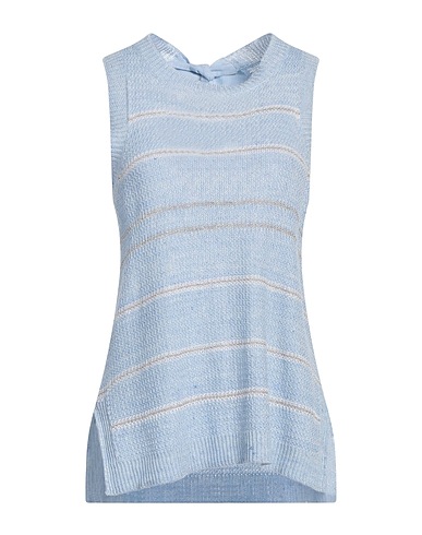 TONET Top Azure 75% Linen, 20% Cotton, 5% Polyester