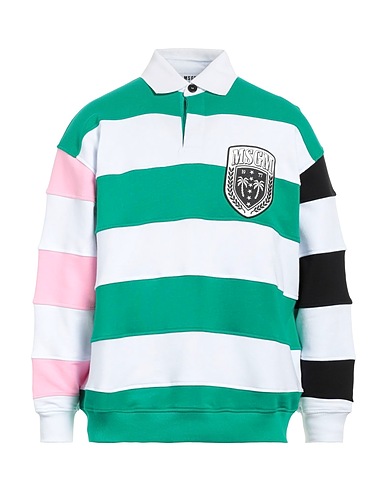 MSGM Sweatshirt Green 100% Cotton