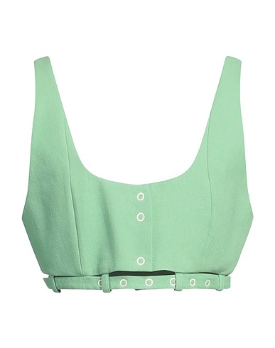 GANNI Top Light green 100% Organic cotton