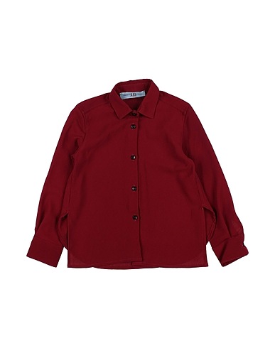 HARMONT & BLAINE Solid colour shirts & blouses Burgundy 100% Polyester