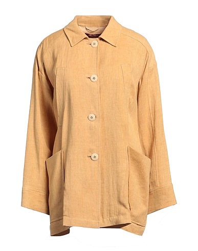 MAX MARA STUDIO Linen shirt Camel 100% Linen