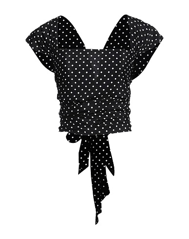 ALEXANDRE VAUTHIER Top Black 100% Viscose