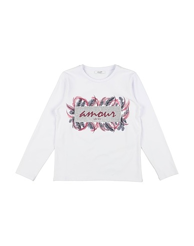 LIU •JO T-shirt White 96% Cotton, 4% Elastane