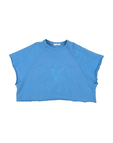L:Ú L:Ú by MISS GRANT Sweatshirt Azure 100% Cotton