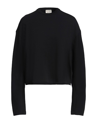 ALYSI Basic T-Shirt Black 97% Cotton, 3% Elastane