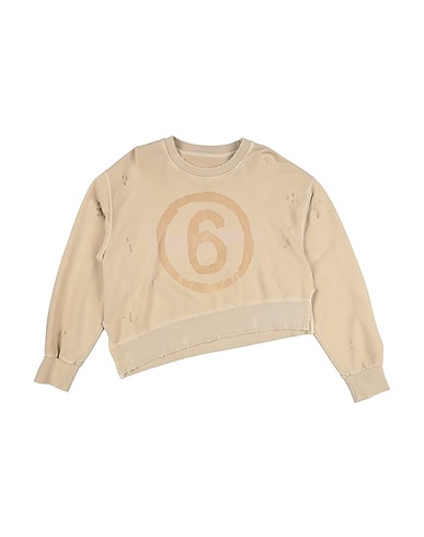 MM6 MAISON MARGIELA Sweatshirt Beige 100% Cotton