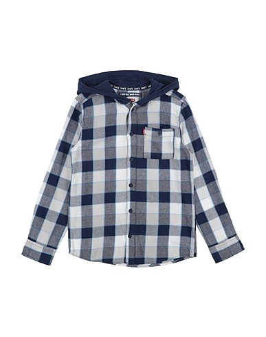 LEVI'S Patterned shirt Blue 100% Cotton
