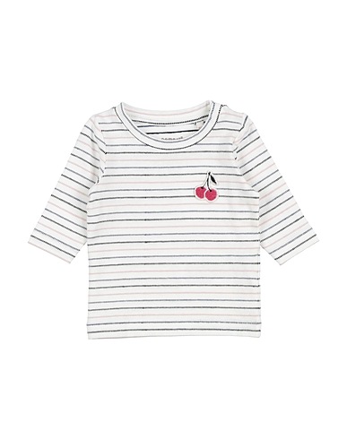 NAME IT® T-shirt White 95% Cotton, 5% Elastane