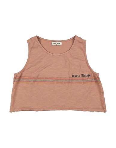 TOCOTO VINTAGE T-shirt Khaki 100% Organic cotton