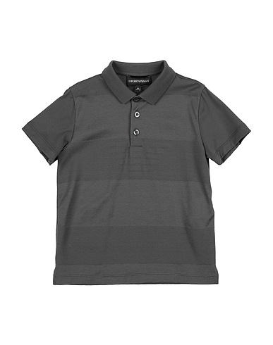 EMPORIO ARMANI Polo shirt Grey 100% Cotton