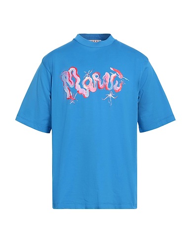 MARNI T-shirt Azure 100% Cotton