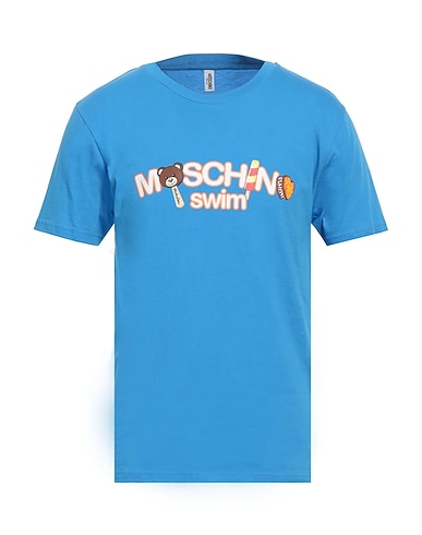 MOSCHINO T-shirt Azure 100% Cotton