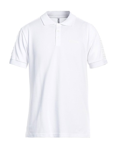 MOSCHINO Polo Bianco 100% Cotone
