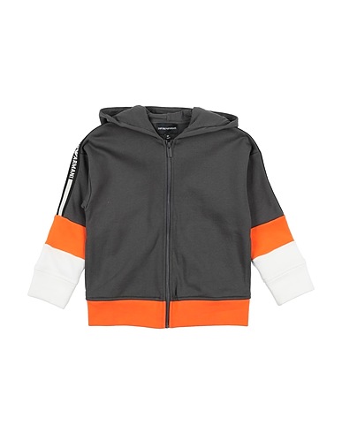 EMPORIO ARMANI Felpa Piombo 100% Cotone, Poliestere