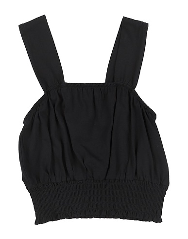 LIU •JO Top Black 100% Cotton