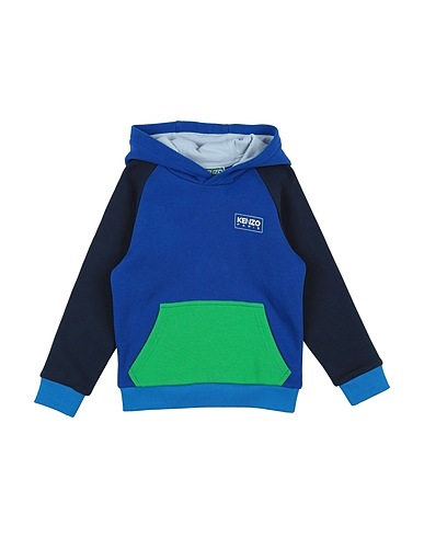KENZO KIDS Sweatshirt Blue 100% Cotton, Elastane