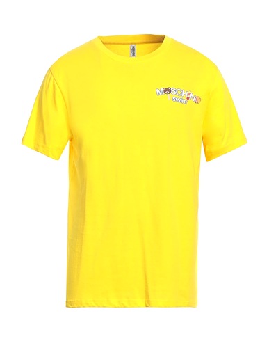MOSCHINO T-shirt Yellow 100% Cotton