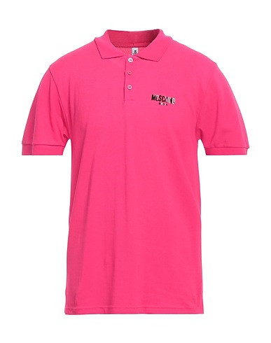 MOSCHINO Polo shirt Fuchsia 100% Cotton