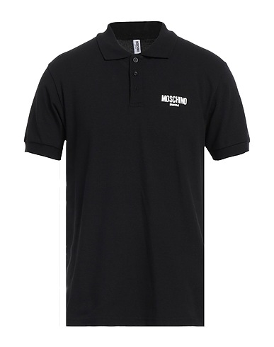 MOSCHINO Polo shirt Black 100% Cotton
