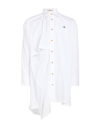 VIVIENNE WESTWOOD Solid color shirt 100% Cotton