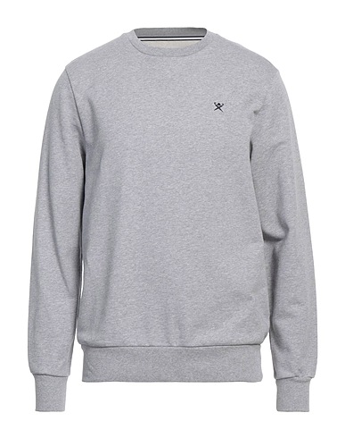 HACKETT Felpa Grigio 100% Cotone