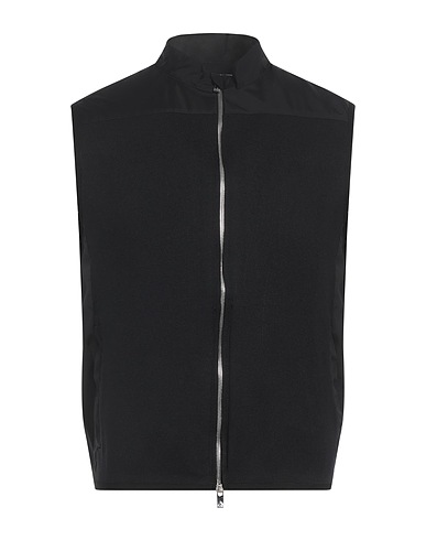TOMBOLINI Gilet Black 97% Polyamide, 3% Elastane