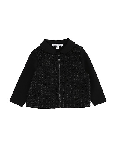 EMPORIO ARMANI Sweatshirt Black 67% Viscose, 28% Polyamide, 5% Elastane, Polyester
