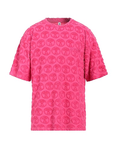MOSCHINO T-shirt Fucsia 80% Cotone, 20% Poliestere