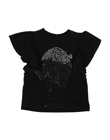 JOHN RICHMOND T-Shirt Schwarz 90% Baumwolle, 10% Elastan