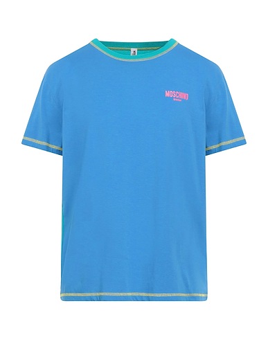 MOSCHINO T-shirt AZZURRO 94% Cotton, 6% Elastane