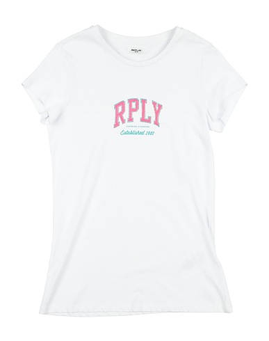 REPLAY & SONS Dress White 100% Cotton