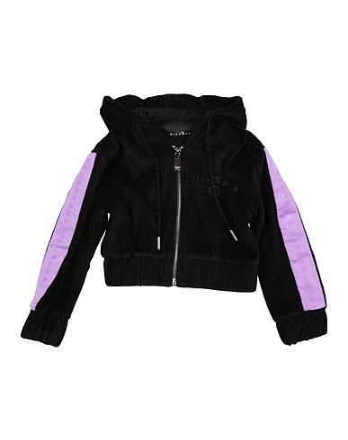 JOHN RICHMOND Hooded track jacket  Black 100% Polyester