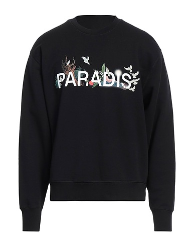 3.PARADIS Sweatshirt Black 100% Cotton