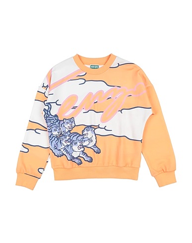 KENZO KIDS Felpa Albicocca 95% Cotone, 5% Elastan
