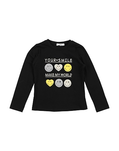 Y-CLÙ T-shirt Black 94% Cotton, 6% Elastane