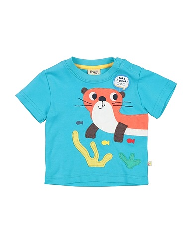 FRUGI T-shirt Light blue 100% Organic cotton