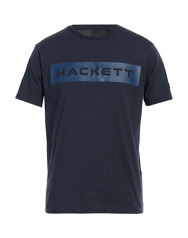 HACKETT T-shirt Blu navy 100% Cotone